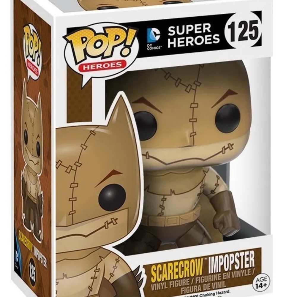 Funko Super Heroes Scarecrow Impopster Figure - Brown and Black